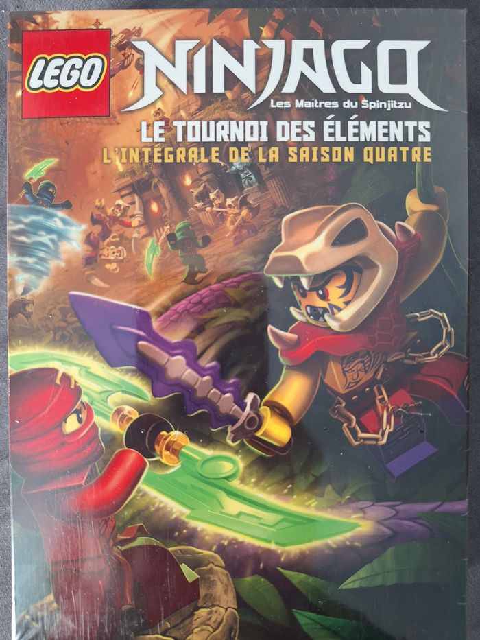 Ninjago Le tournoi des éléments - L'intégrale de la saison 4 - DVD Lego