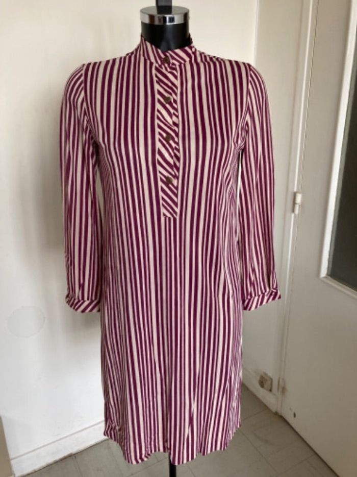 Robe à rayures vintage taille 36/S
