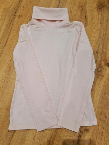 T-shirt manches longues col roulé