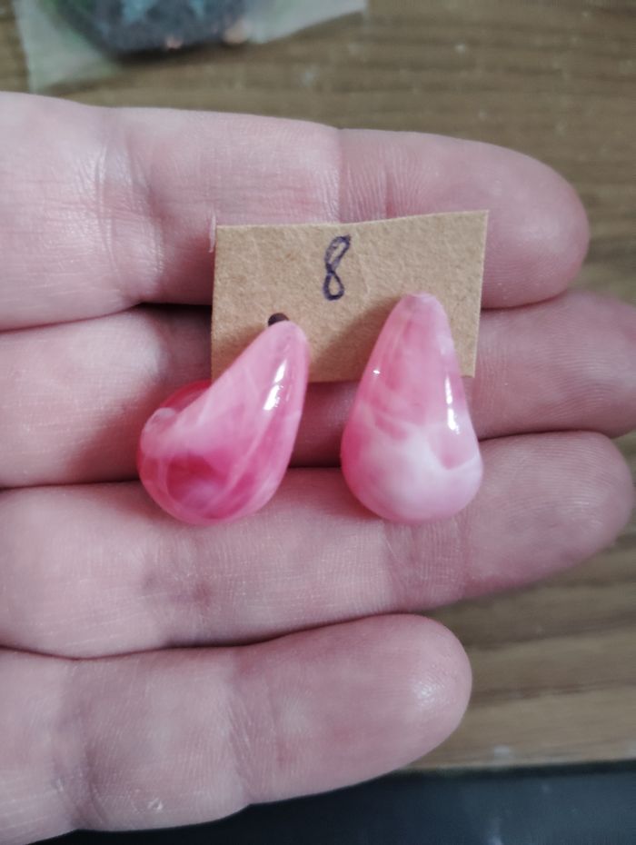 Boucles d'oreilles goutte d'eau