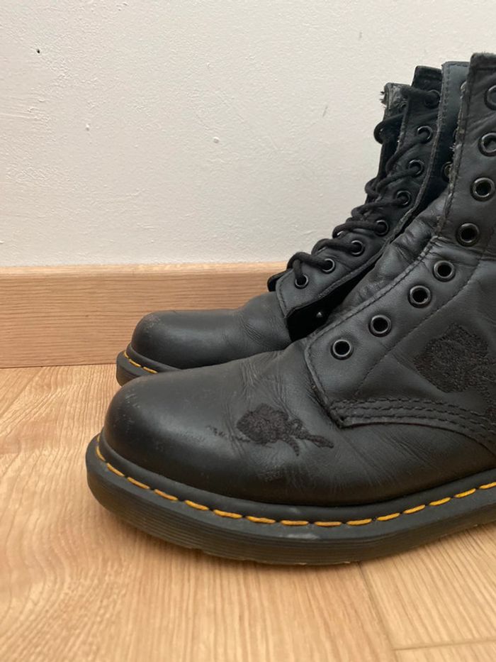 Dr Martens roses noires - photo numéro 8
