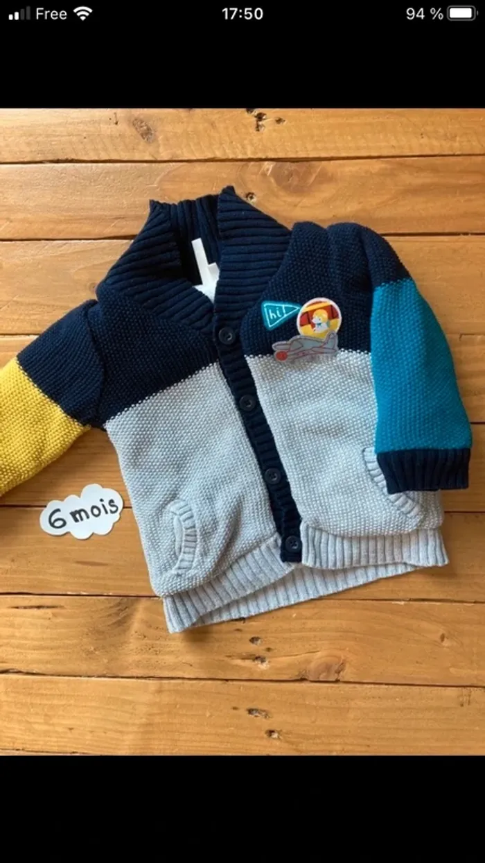 Veste épaisse toute douce