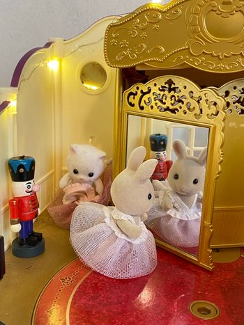 Théâtre sylvanian noël danseuses