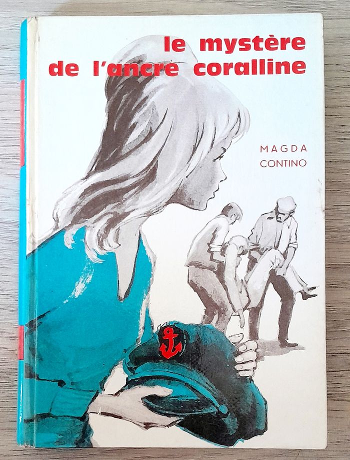 le mystère de l'ancre de Coraline - roman jeunesse ancien Magda Contino