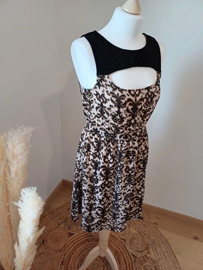 Robe chic à motifs TopStudio taille S 36 - photo numéro 7