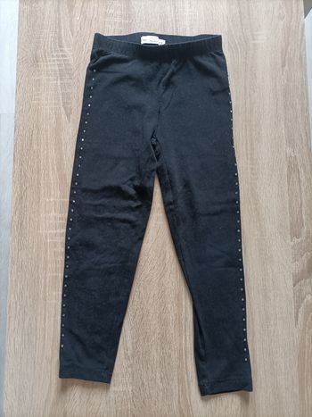 Legging long noir - 4 ans fille