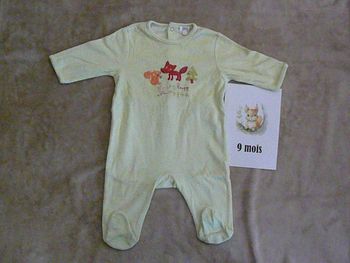 Pyjama 9 mois
