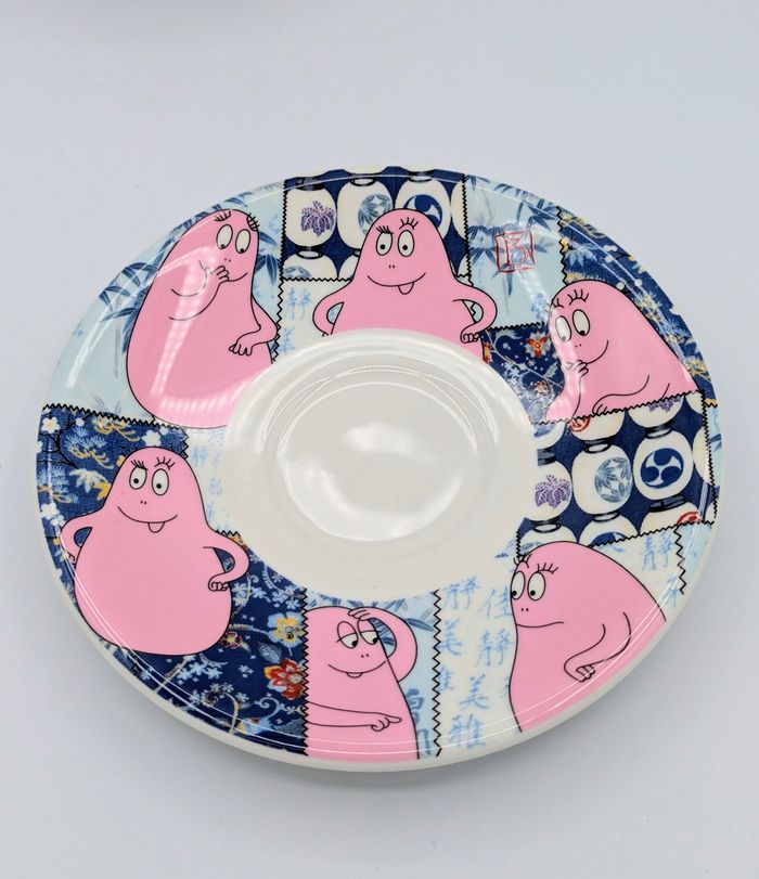 Bol et assiette Barbapapa set vaisselle ensemble enfant - photo numéro 4