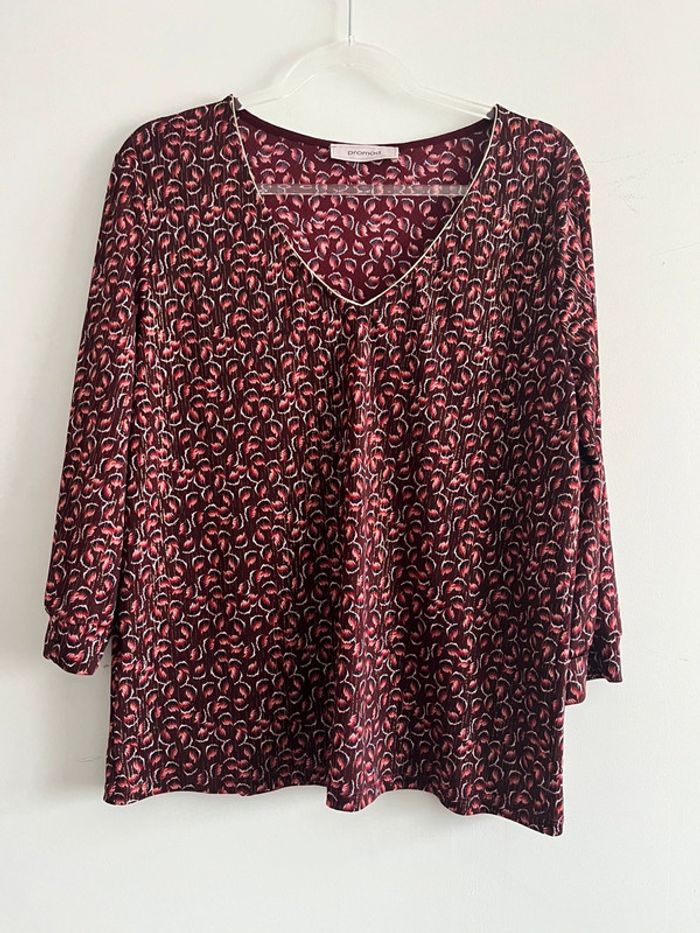 Blouse manches 3/4 Promod femme taille 42-44 - photo numéro 2