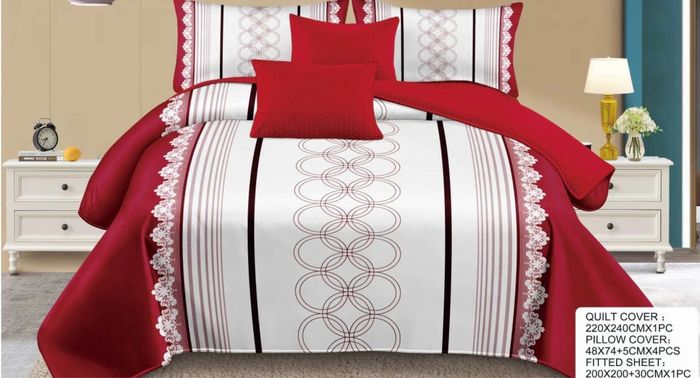 Draps de lit neuf à 45€ draps plat housse de couette plus 4 taies d’oreiller - photo numéro 6