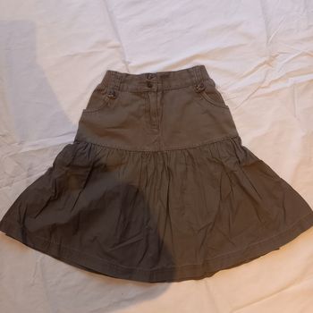 Jupe marron fille 9 ans