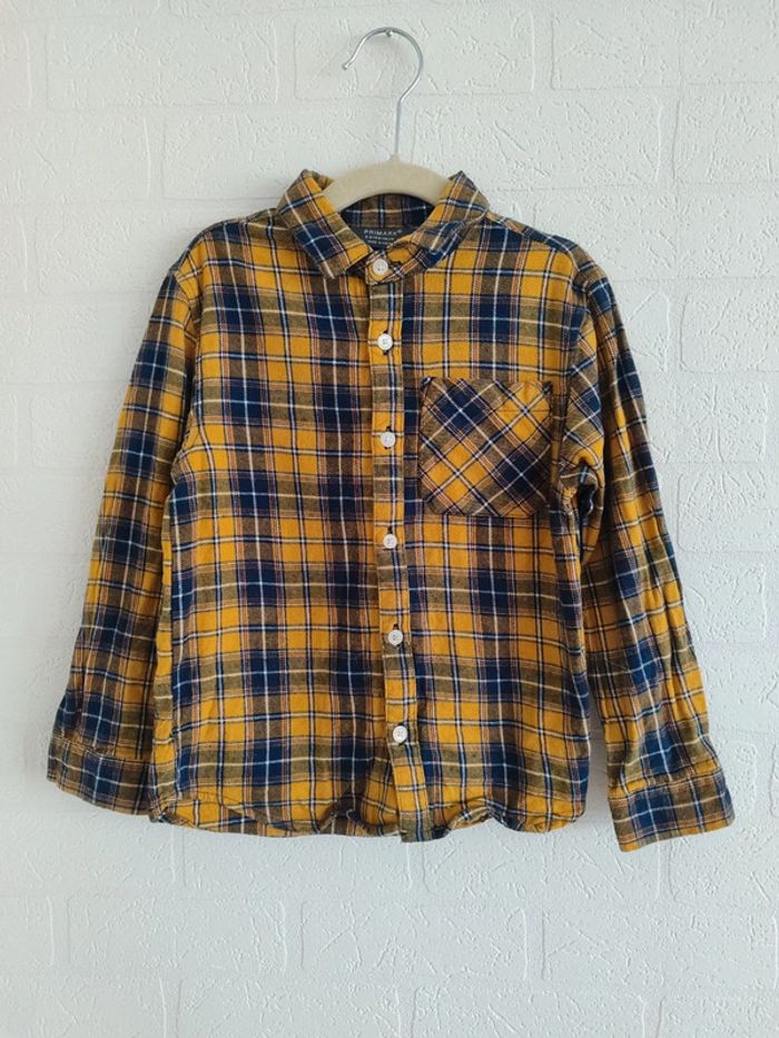 Chemise à carreau 5/6 ans