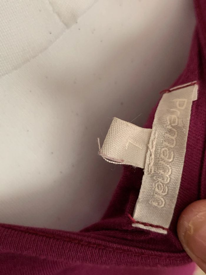 Teeshirt premaman L violet - photo numéro 5