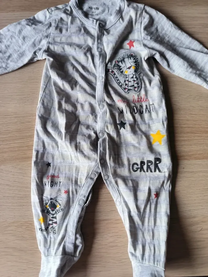 Lot pyjamas 3 mois - photo numéro 4
