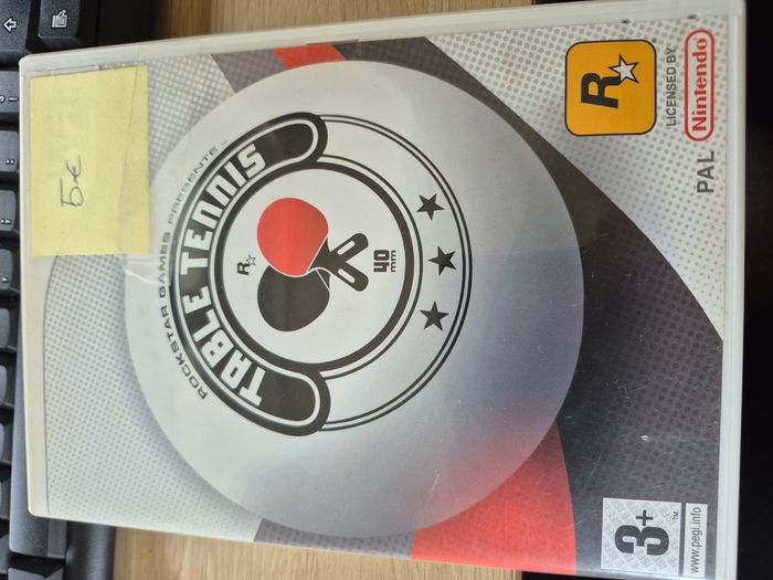 Jeux vidéo table tennis Wii