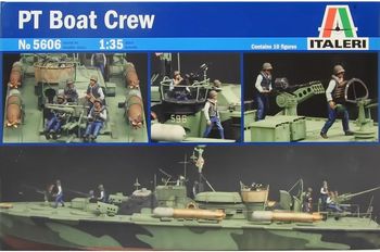 Maquette Italeri 5606 Figurines PT Boat Crew (10 figurines) 1/35
