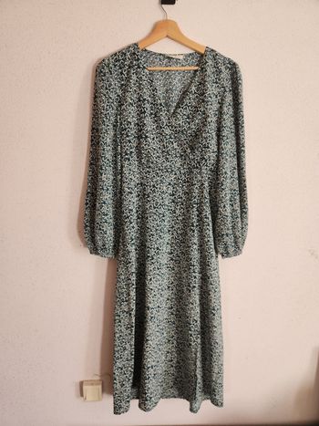 Robe longue Cerise Blue – Taille M – imprimé floral