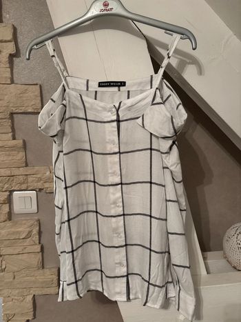 Blouse à carreau