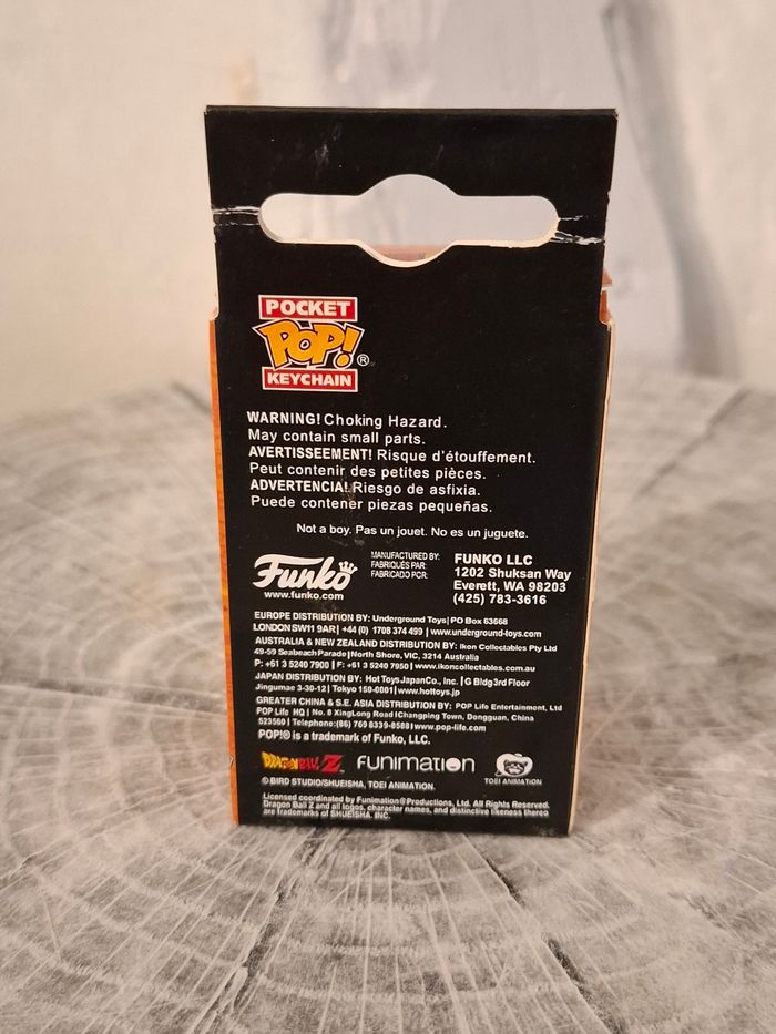 Figurines Porte-clés Dragon Ball Z Goku et Vegeta - photo numéro 3