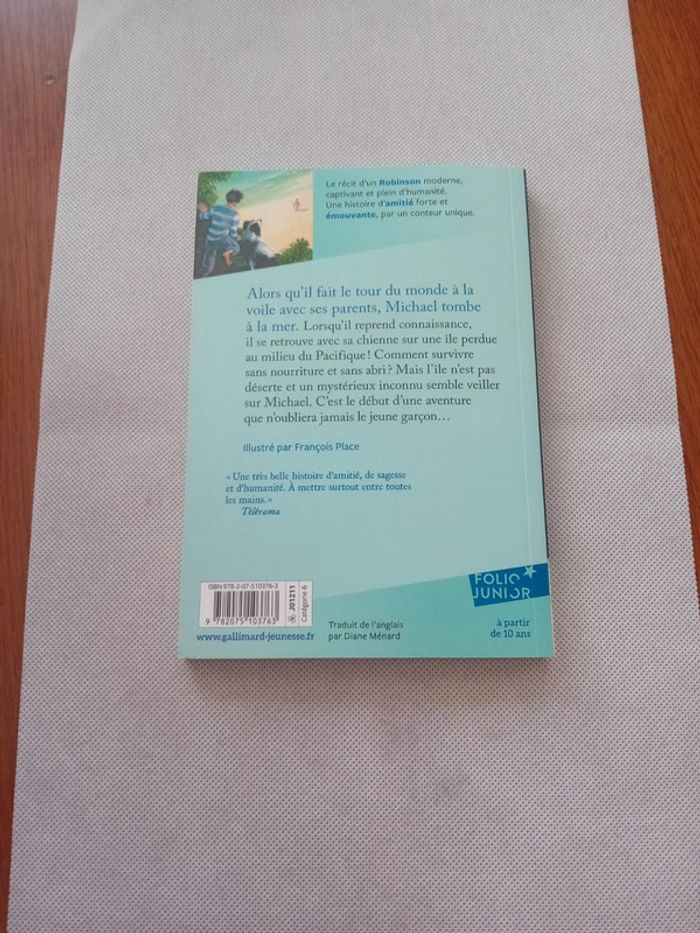 Livre "Le royaume de Kensuké" - photo numéro 2
