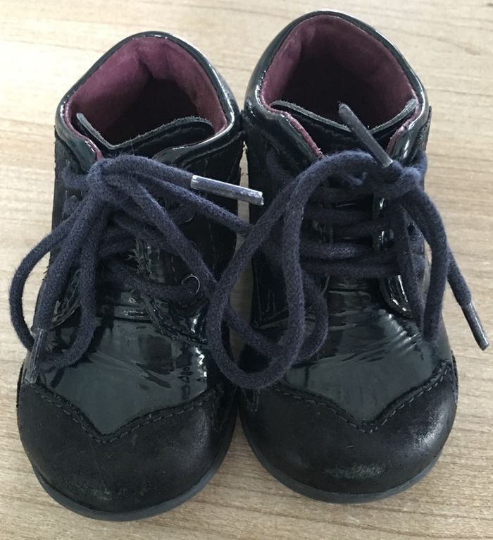 Bottines vernis