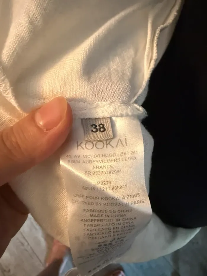 Sublime robe Kookai en Lin - photo numéro 4