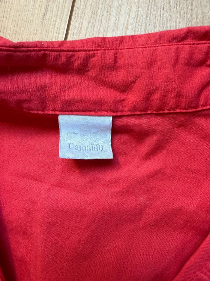 Chemise rouge - photo numéro 3