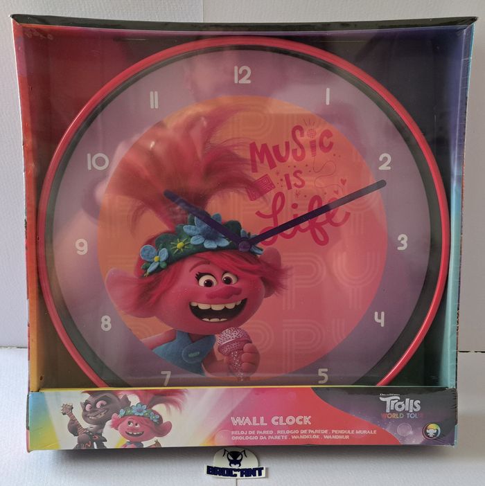 Horloge Trolls World Tour princesse Poppy - neuve scellée jamais ouverte - photo numéro 3
