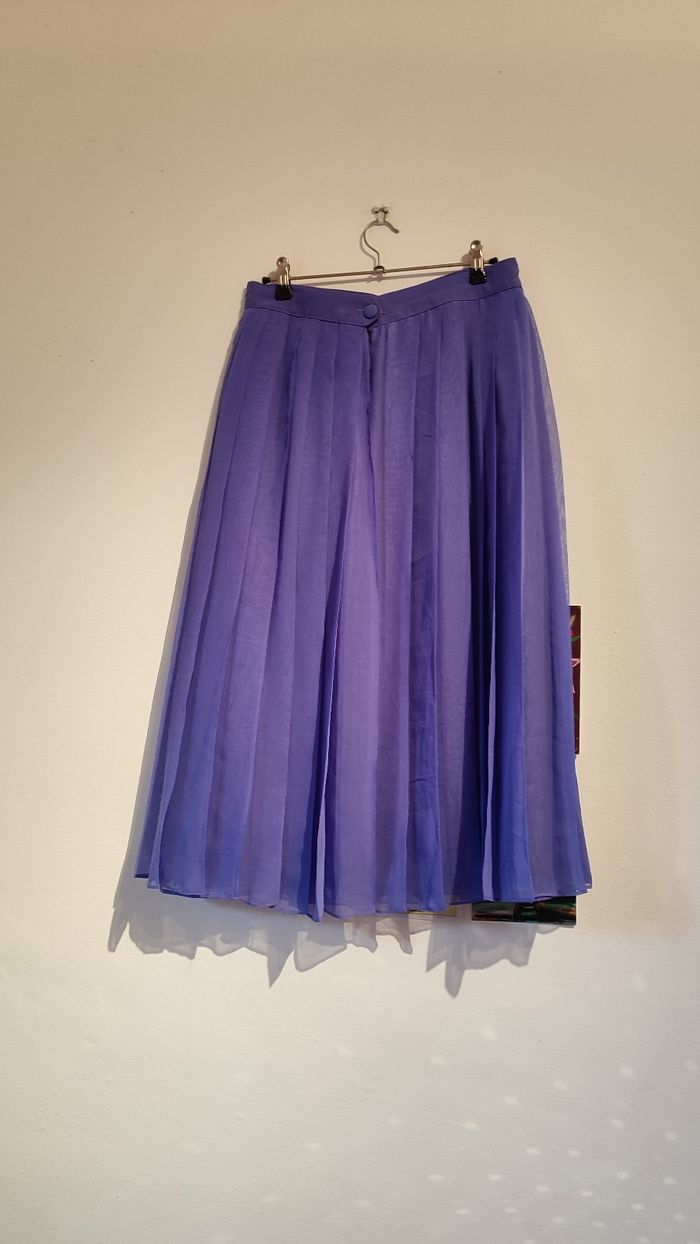 Jupe vintage violette Lenvol T40 - photo numéro 2