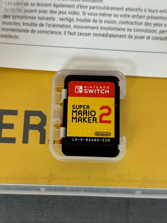 Super Mario maker 2 switch - photo numéro 2