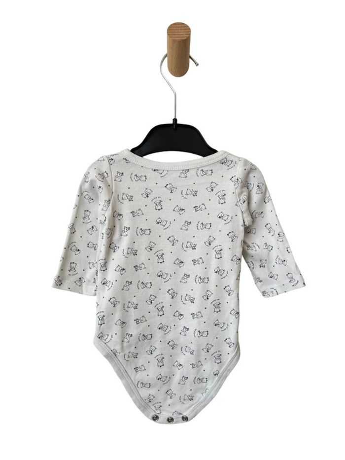 Body manches longues (oursons nid d’amour) - Sergent Major 3 mois (59cm) - photo numéro 3