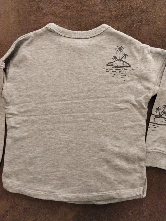 Sweat gris 6 ans - photo numéro 4