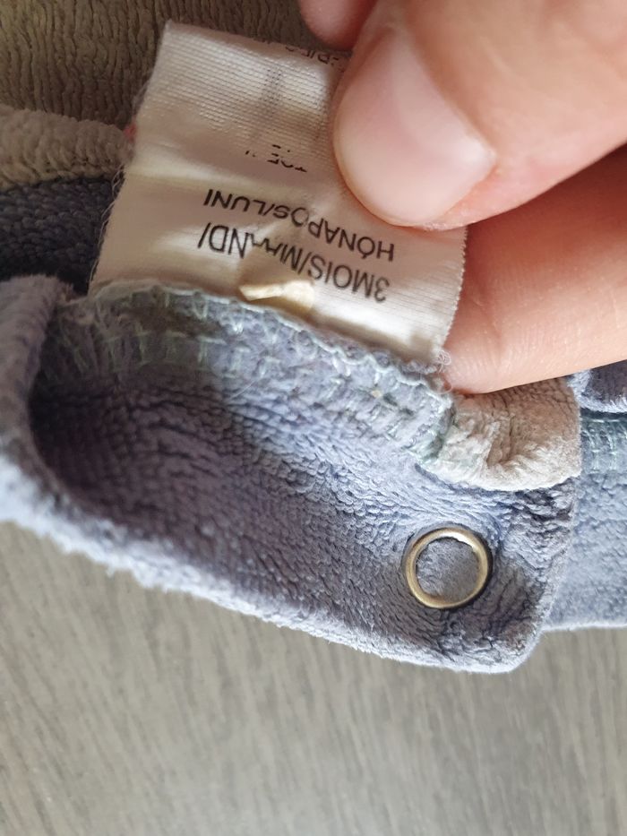 Pyjama polaire 3mois garçon - photo numéro 3