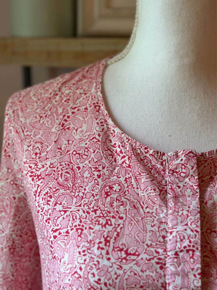 Blouse imprimé cachemire Cyrillus – Taille 40 - photo numéro 9
