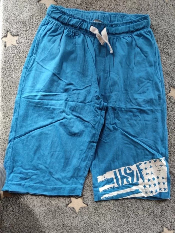 🌺 short été garçon in extenso 14 ans bleu usa