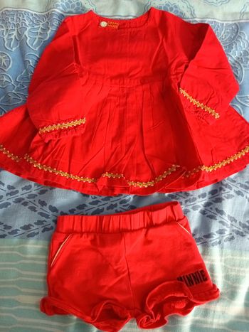 Tunique et short Minnie 18 mois