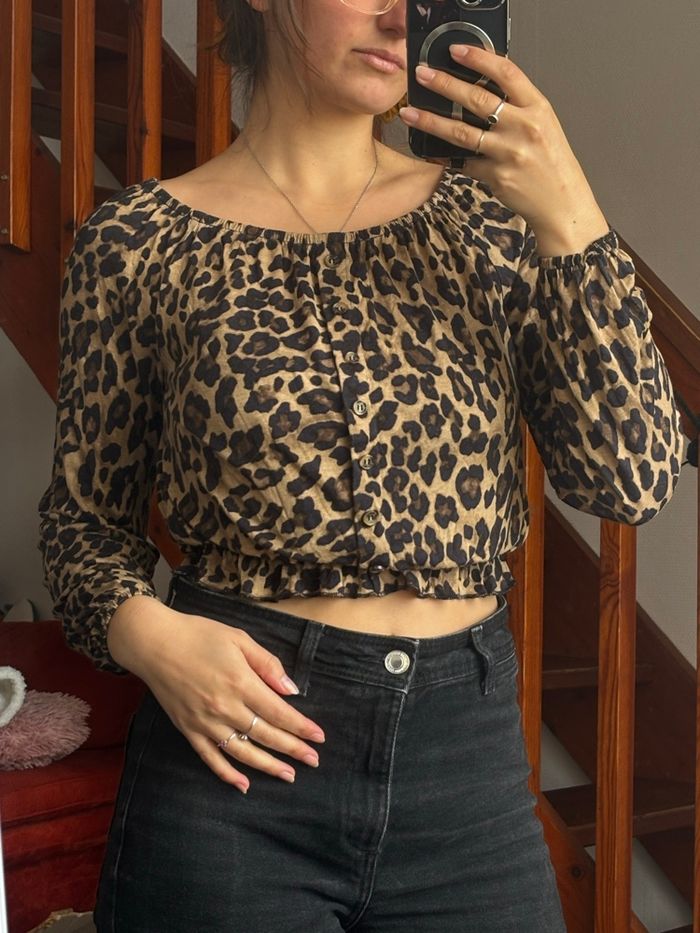 Haut léopard H&M - photo numéro 2