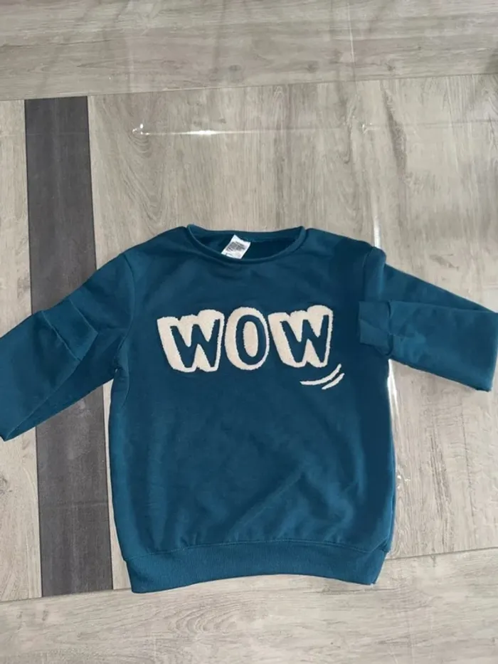 Sweat-shirt fin