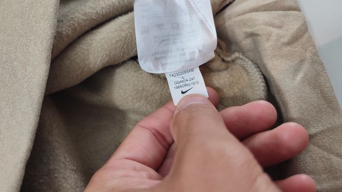 Vêtement Homme Sweatshirts Sweats pull à capuche beige Nike therma-fit taille L #Retrostreet - photo numéro 6