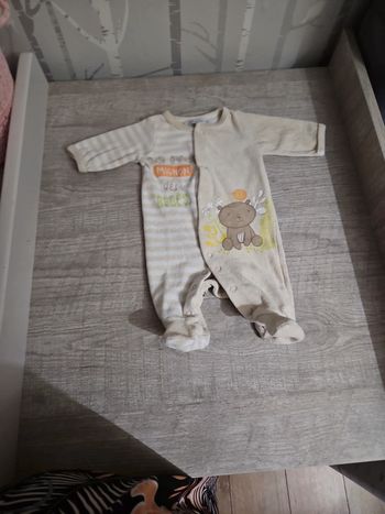 Grenouillere pyjama bébé