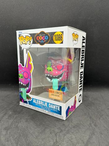 Funko pop Disney Coco Alebrije Dante 1086 Boxlunch glows