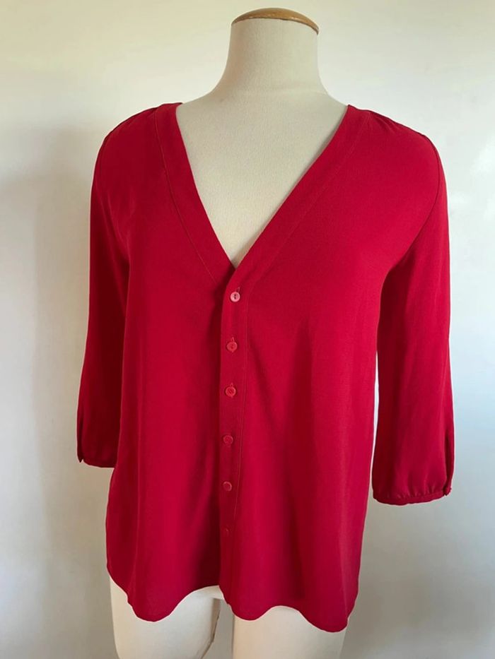 Superbe blouse rouge 36 Ba&sh réversible