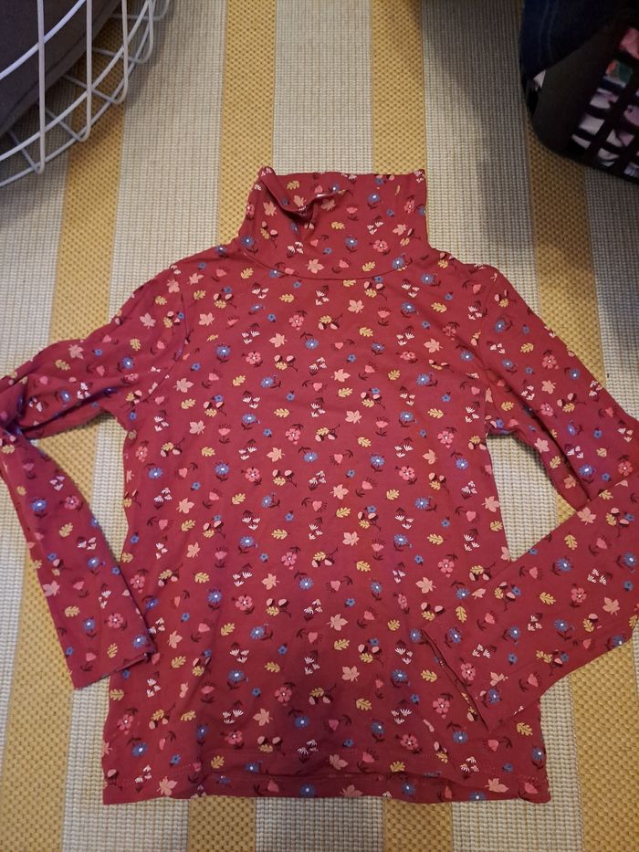 Sous pull col roulé 8 ans
