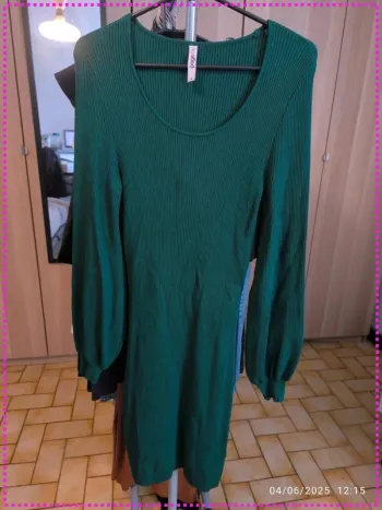 Robe longue verte (M)