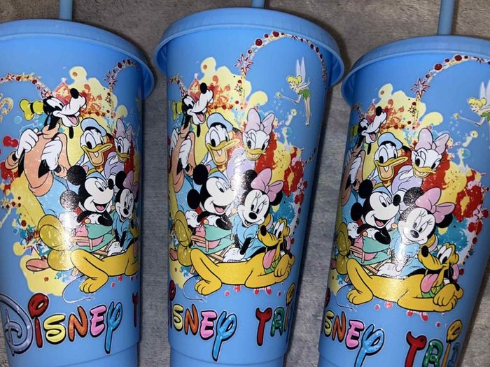 Grand gobelet à paille 100 ans de Disney - photo numéro 3