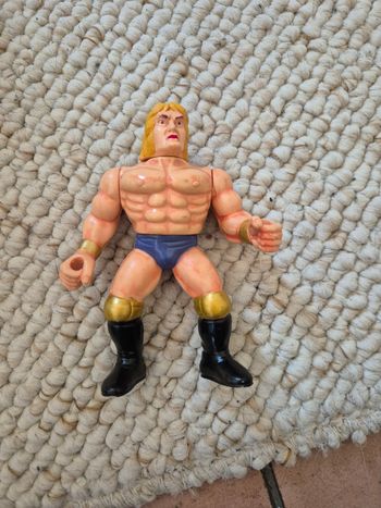 Vintage 1993 overtop man L.A. figurine horse wrestler TT Toys MC