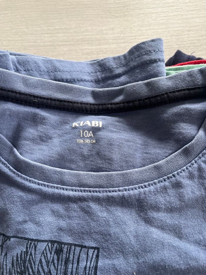 Lot de 4 t-shirts manches courtes - photo numéro 2