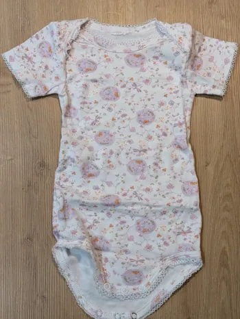 Body fleurie été petit bateau 6 mois