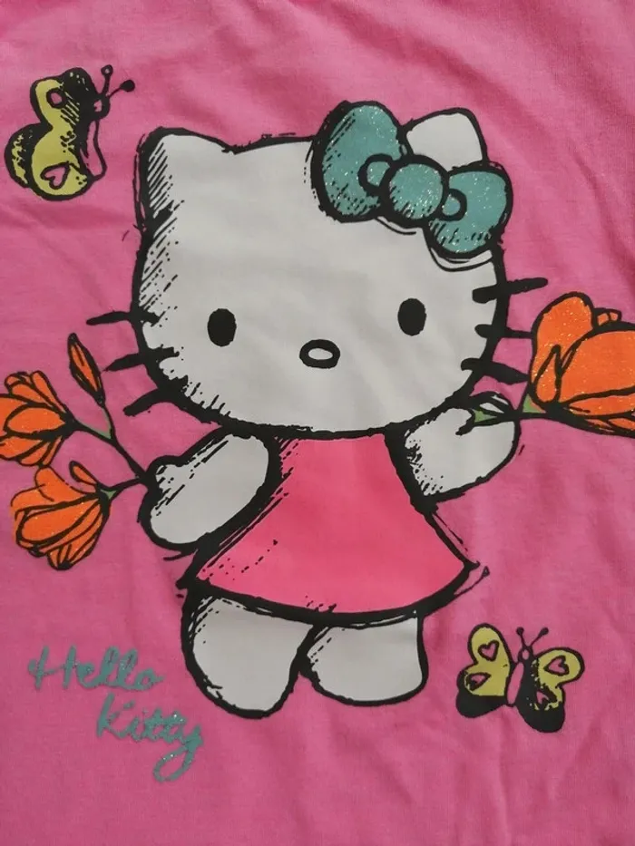 Lot de 2 t-shirts fille 2 ans (86 cm) - photo numéro 3