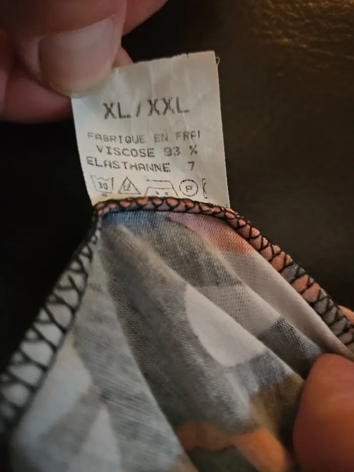 Calibra - Tunique - 93% viscose - Taille XXL - photo numéro 4